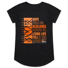 Load image into Gallery viewer, 2024 PWS Awareness Womens Scoop Neck T-Shirt