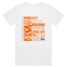 Load image into Gallery viewer, 2024 PWS Awareness Mens Scoop Neck T-Shirt