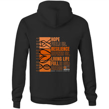 Load image into Gallery viewer, 2024 PWS Awareness Unisex Pocket Hoodie (Black)